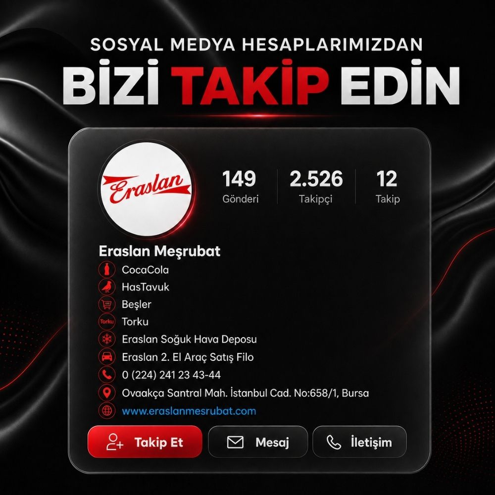 Sosyal Medya'da Bizi Takip Edin!